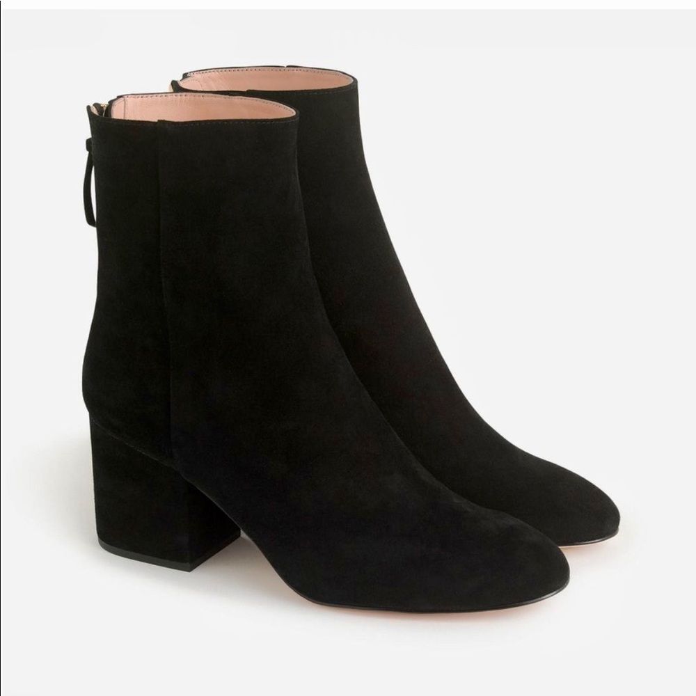 J.CREW SADIE SUEDE ANKLE BOOTS